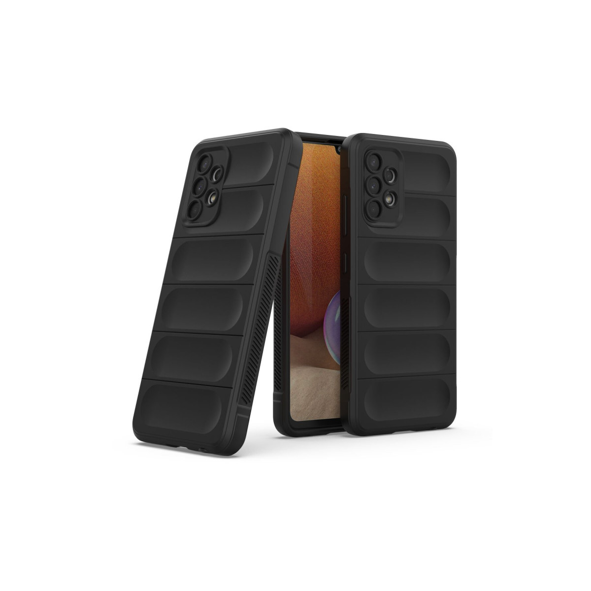 Newface Samsung Galaxy A32 Kılıf Optimum Silikon - Siyah — görsel 10