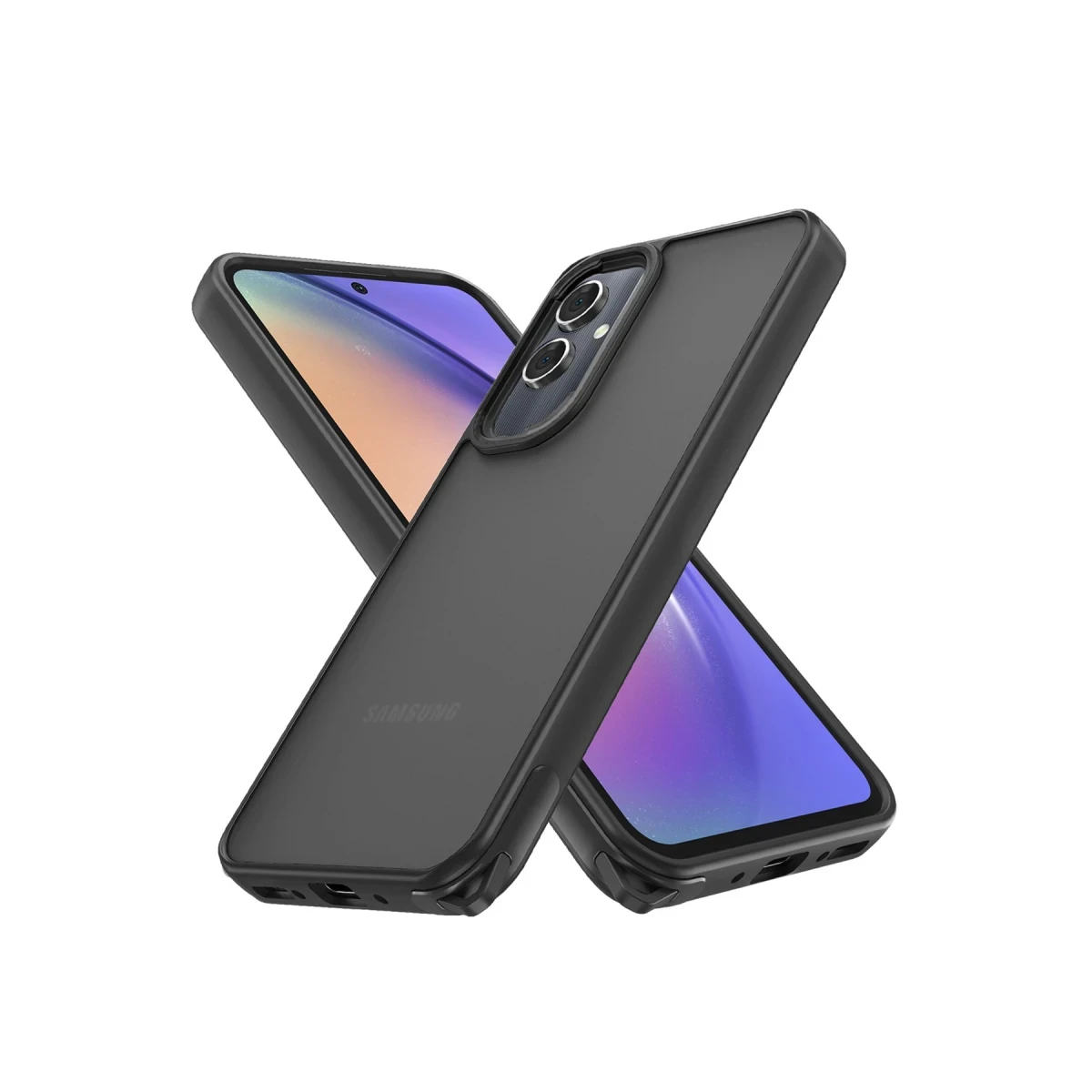 Newface Samsung Galaxy A05 Kılıf Elegant Kapak - Siyah — görsel 5