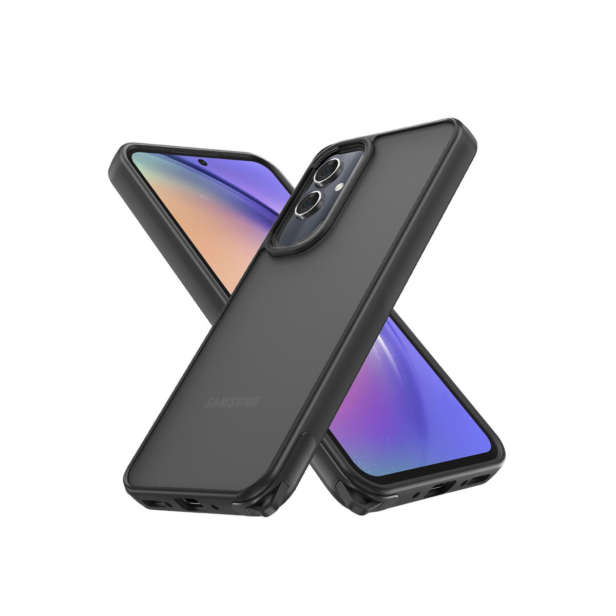 Newface Samsung Galaxy A05 Kılıf Elegant Kapak - Siyah — görsel 9
