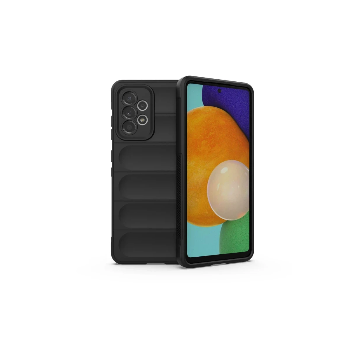 Newface Samsung Galaxy A52 Kılıf Optimum Silikon - Siyah — görsel 5