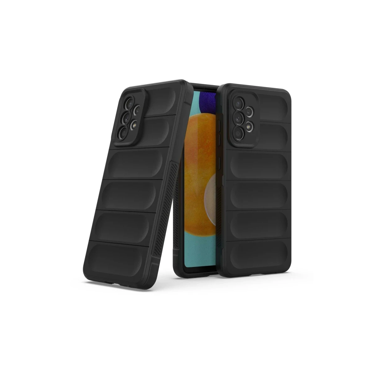 Newface Samsung Galaxy A52 Kılıf Optimum Silikon - Siyah — görsel 6