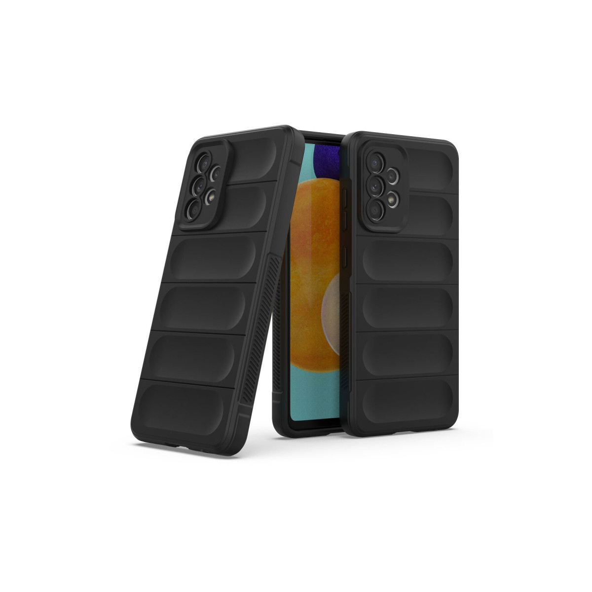 Newface Samsung Galaxy A52 Kılıf Optimum Silikon - Siyah — görsel 10