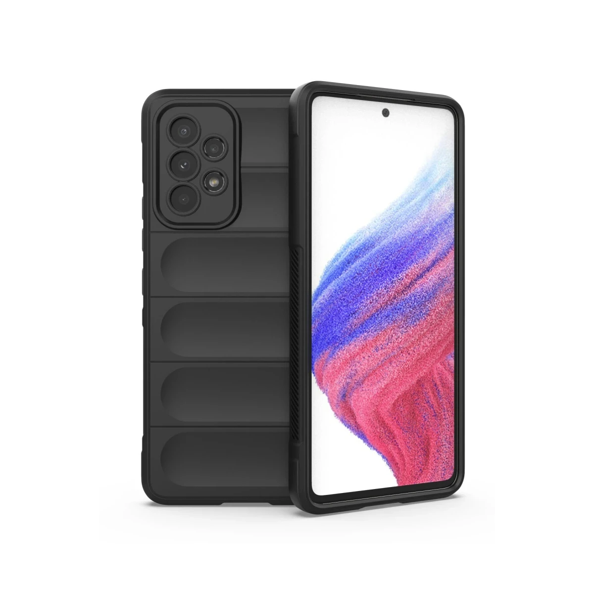 Newface Samsung Galaxy A53 5G Kılıf Optimum Silikon - Siyah — görsel 5