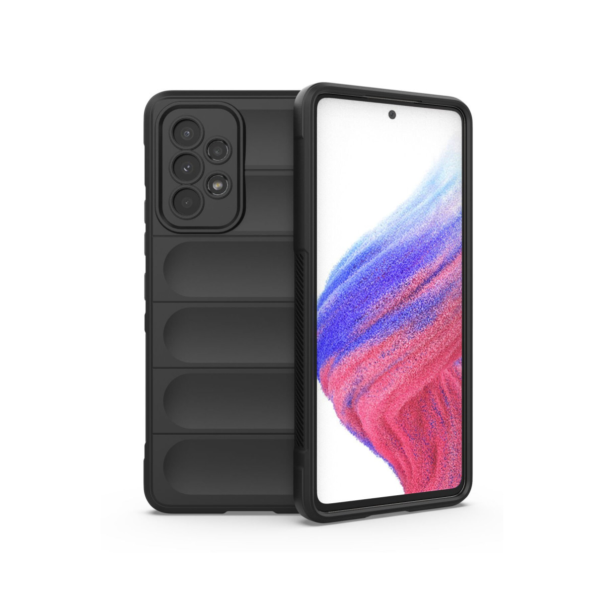 Newface Samsung Galaxy A53 5G Kılıf Optimum Silikon - Siyah — görsel 9