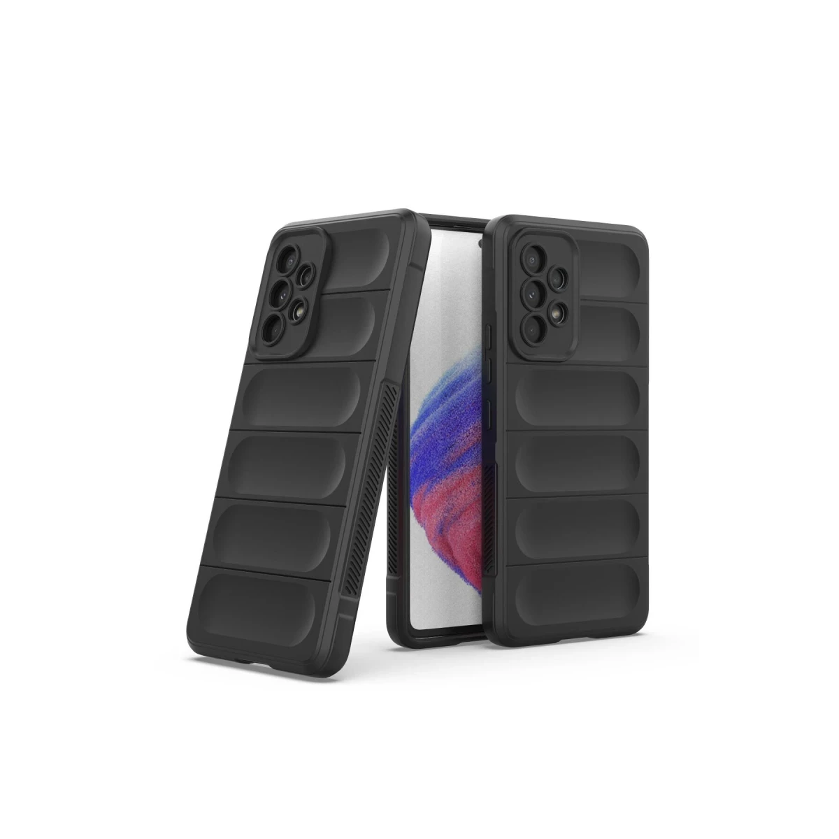 Newface Samsung Galaxy A53 5G Kılıf Optimum Silikon - Siyah — görsel 6