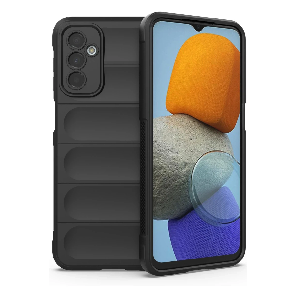 Newface Samsung Galaxy M23 Kılıf Optimum Silikon - Siyah — görsel 5