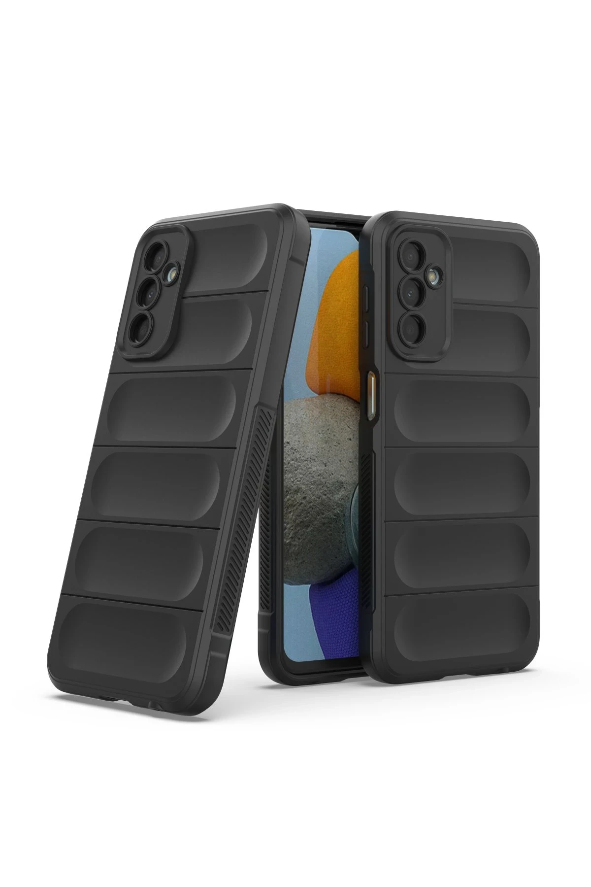 Newface Samsung Galaxy M23 Kılıf Optimum Silikon - Siyah