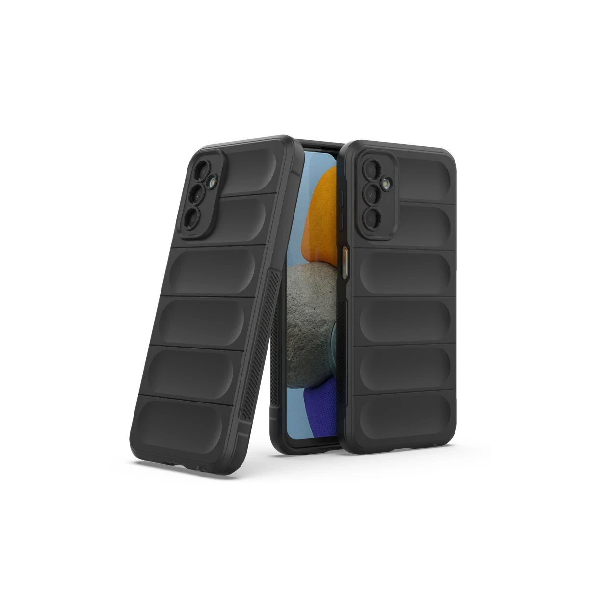Newface Samsung Galaxy M23 Kılıf Optimum Silikon - Siyah — görsel 6