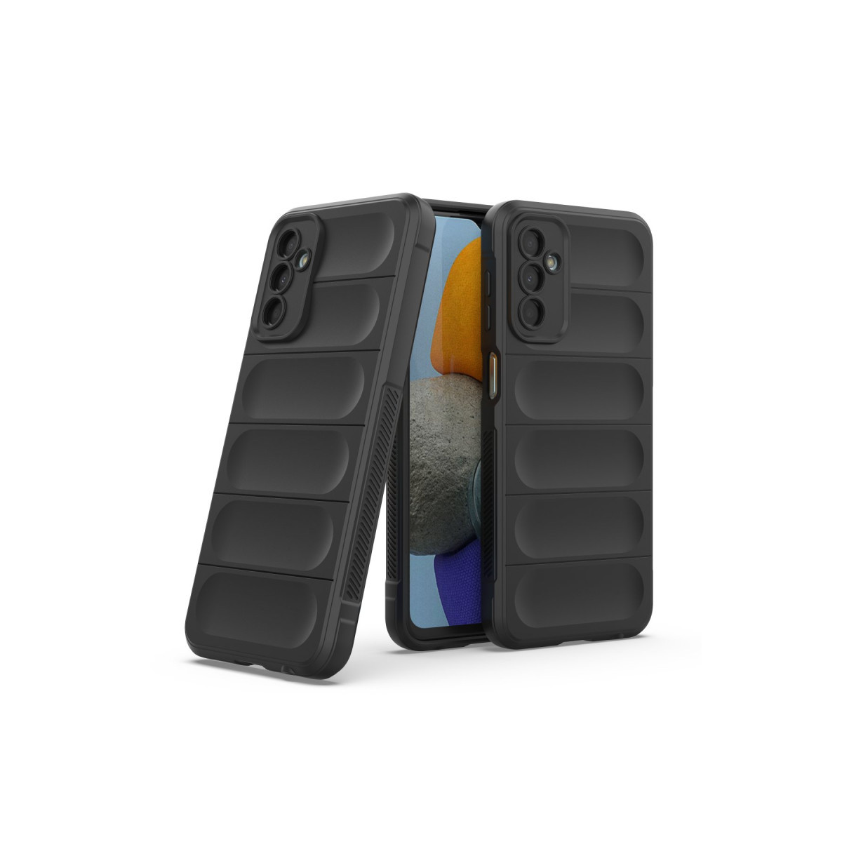 Newface Samsung Galaxy M23 Kılıf Optimum Silikon - Siyah — görsel 10