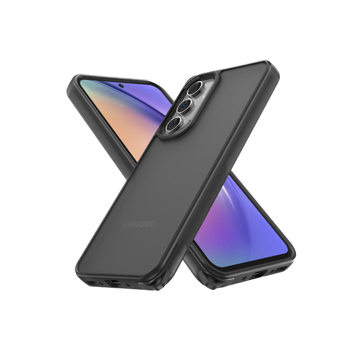 Newface Samsung Galaxy A35 5G Kılıf Elegant Kapak - Siyah — görsel 9