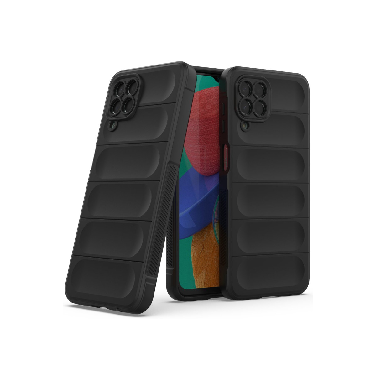 Newface Samsung Galaxy M33 Kılıf Optimum Silikon - Siyah — görsel 10