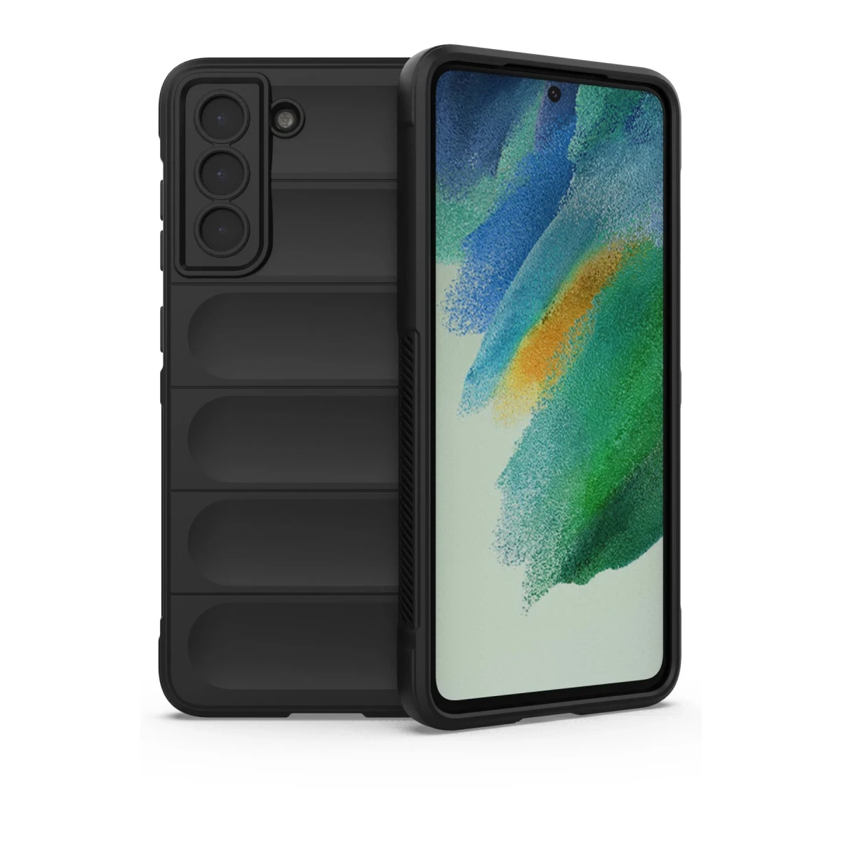 Newface Samsung Galaxy S21 FE Kılıf Optimum Silikon - Siyah — görsel 5