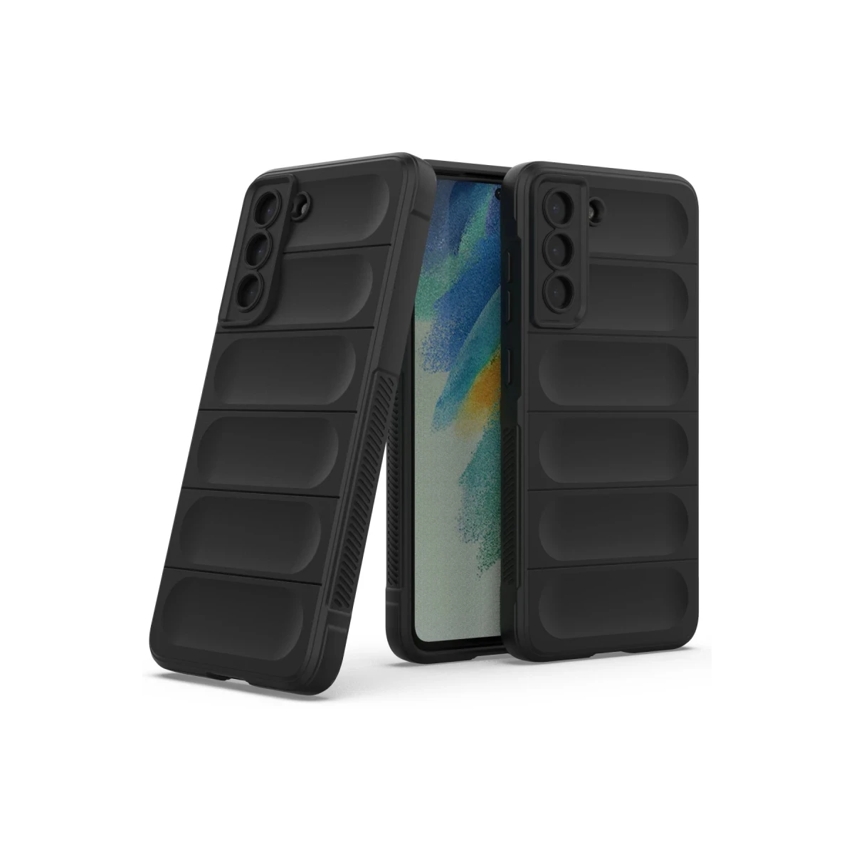 Newface Samsung Galaxy S21 FE Kılıf Optimum Silikon - Siyah — görsel 6