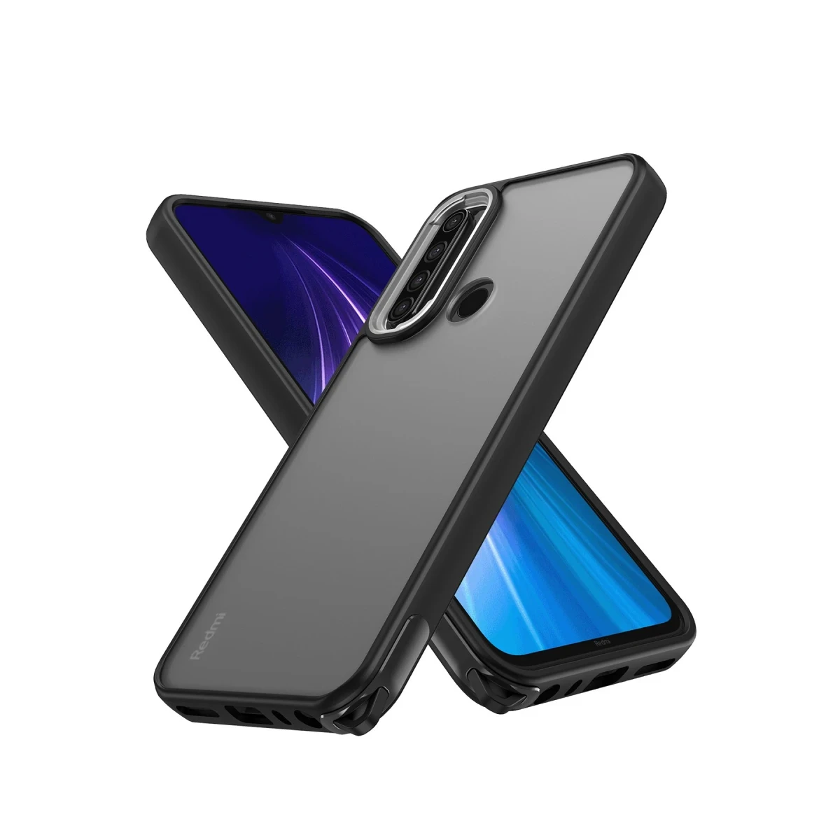 Newface Xiaomi Redmi Note 8 Kılıf Elegant Kapak - Siyah — görsel 6