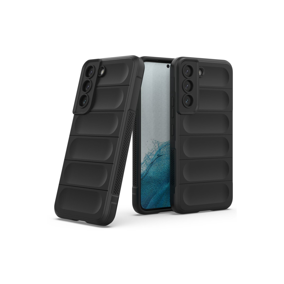 Newface Samsung Galaxy S21 Kılıf Optimum Silikon - Siyah — görsel 10