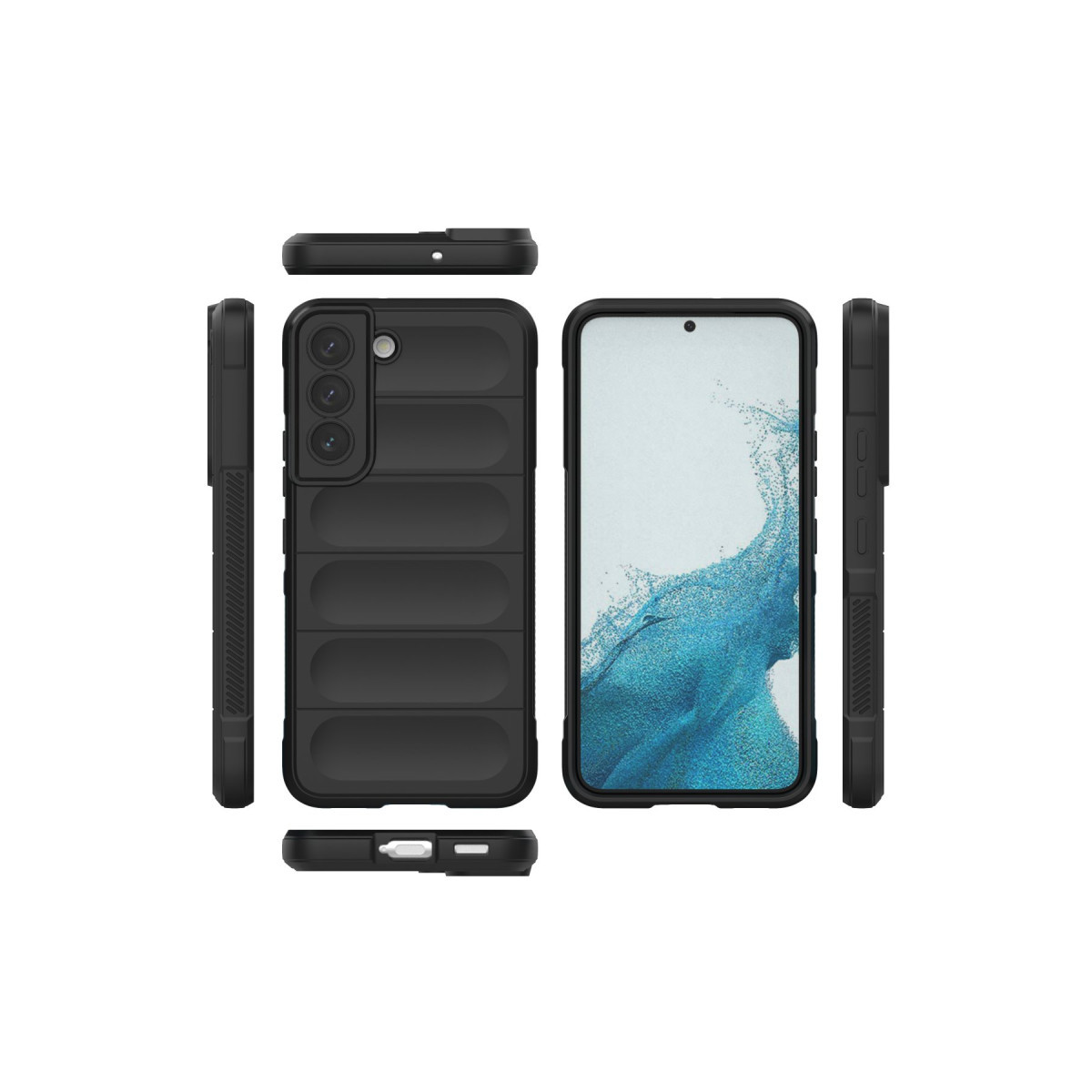 Newface Samsung Galaxy S21 Kılıf Optimum Silikon - Siyah — görsel 11