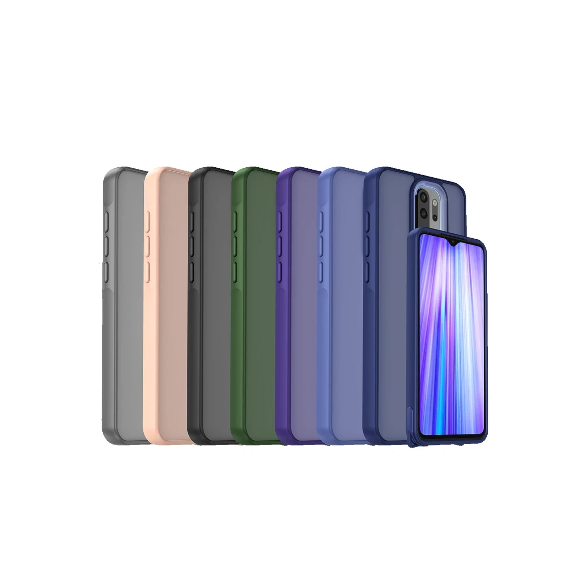 Newface Xiaomi Redmi Note 8 Pro Kılıf Elegant Kapak - Siyah — görsel 7