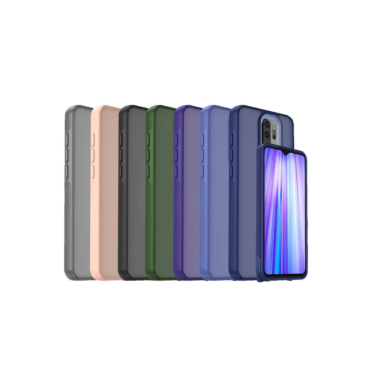 Newface Xiaomi Redmi Note 8 Pro Kılıf Elegant Kapak - Siyah — görsel 12