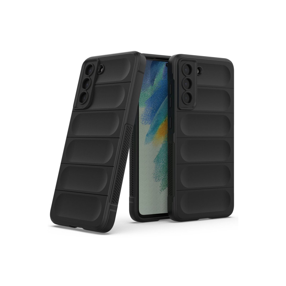 Newface Samsung Galaxy S21 Plus Kılıf Optimum Silikon - Siyah — görsel 10