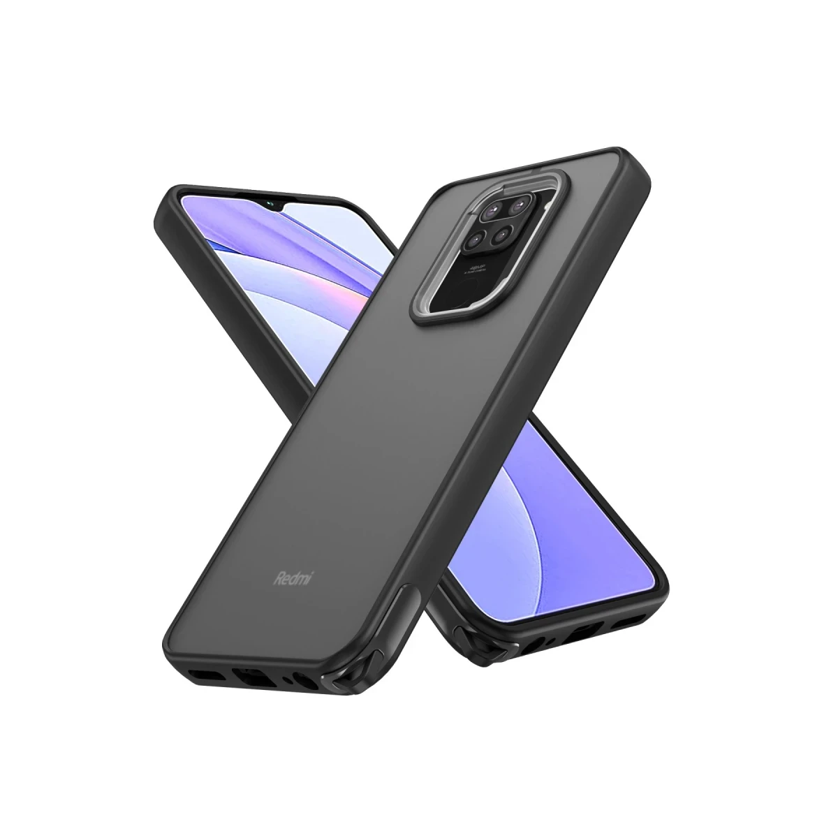 Newface Xiaomi Redmi Note 9 Kılıf Elegant Kapak - Siyah — görsel 4