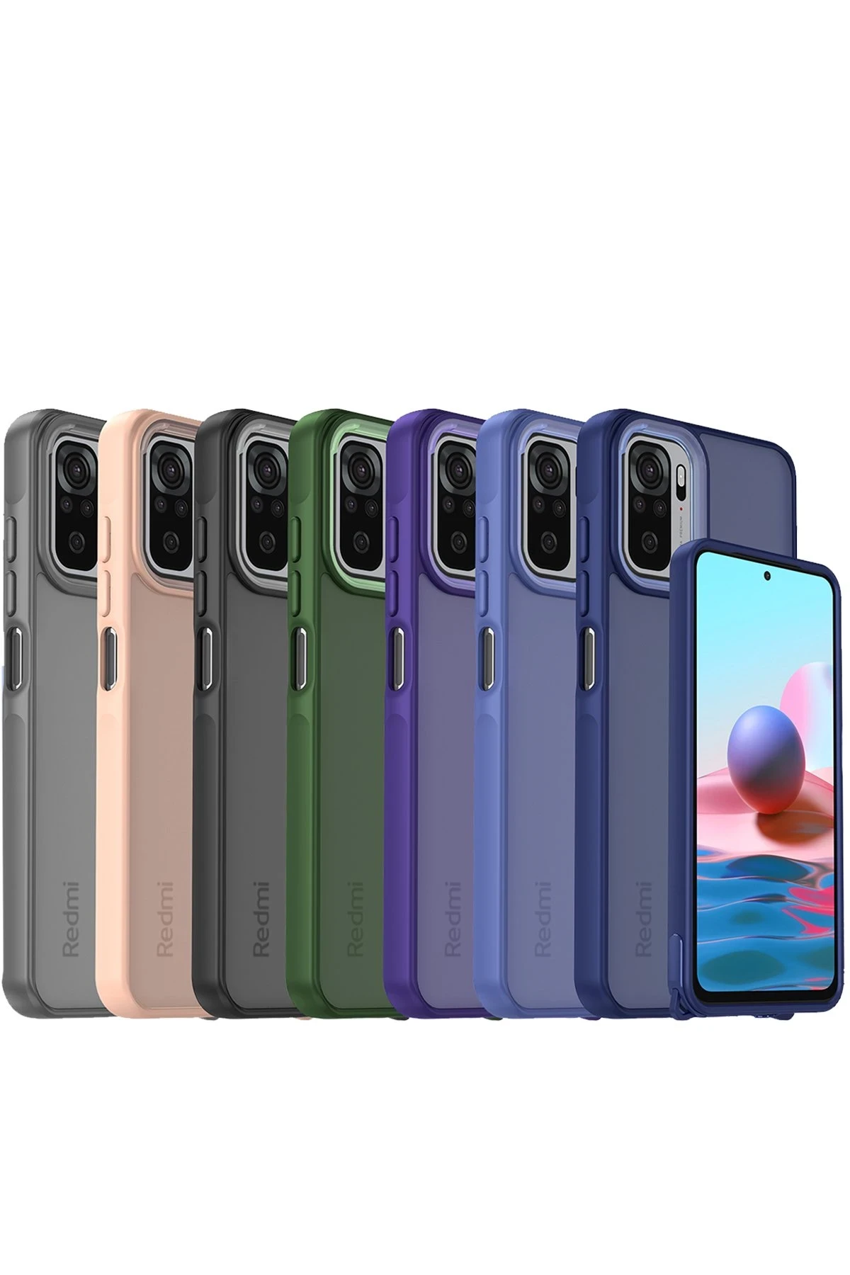 Newface Xiaomi Redmi Note 10 Kılıf Elegant Kapak - Siyah — görsel 2
