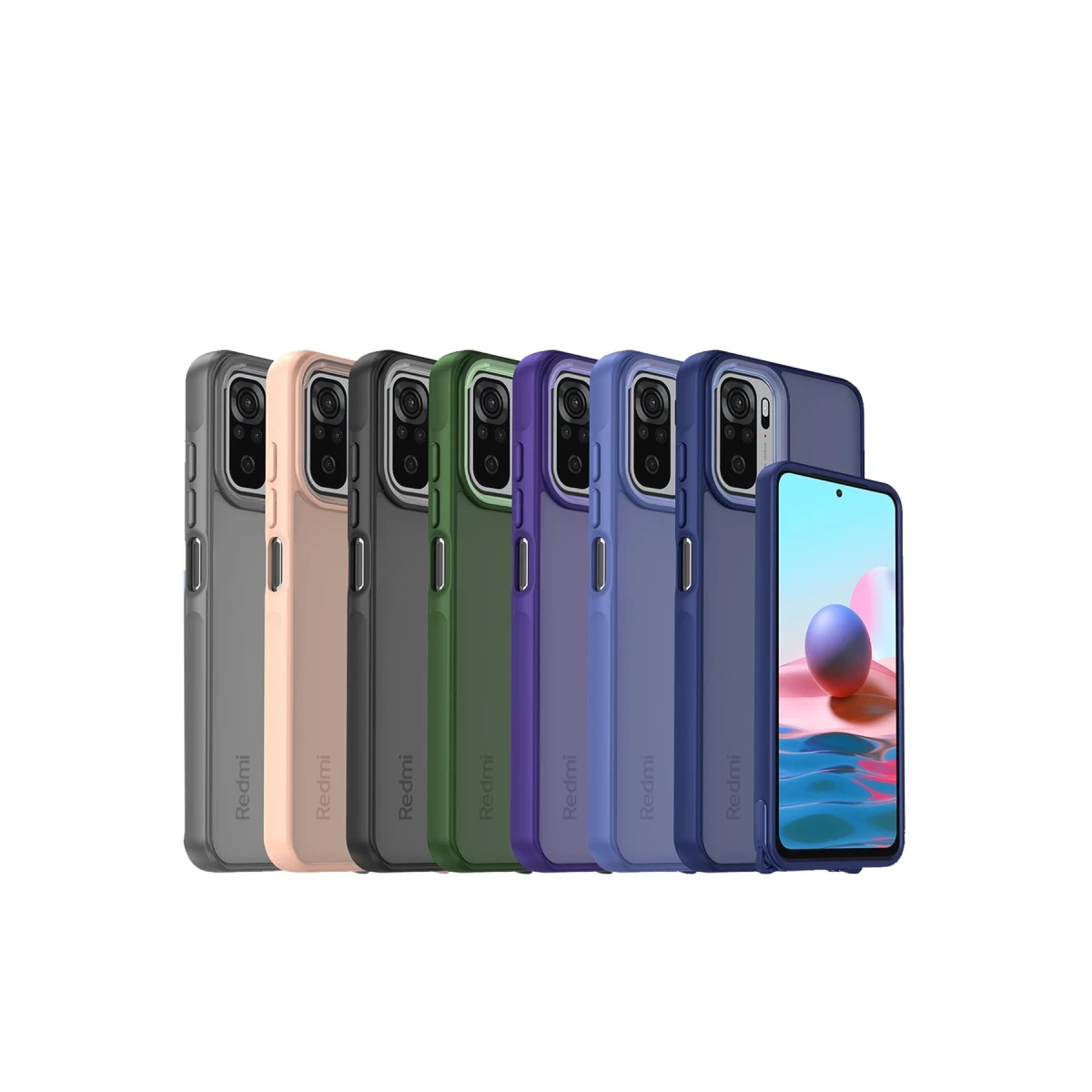 Newface Xiaomi Redmi Note 10 Kılıf Elegant Kapak - Siyah — görsel 7