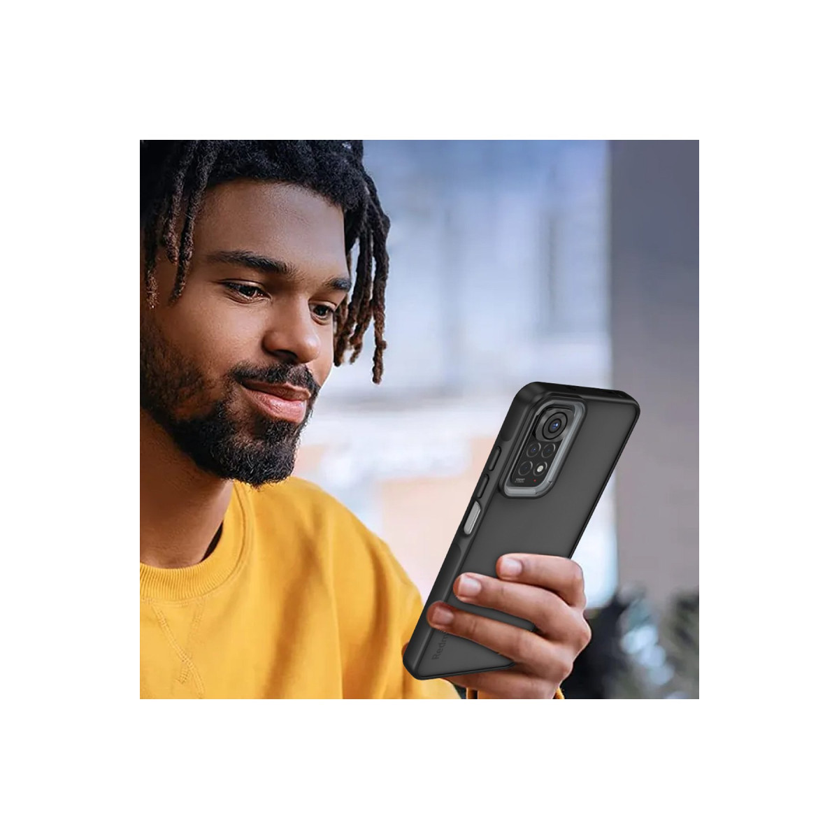 Newface Xiaomi Redmi Note 11 Pro Kılıf Elegant Kapak - Siyah — görsel 8