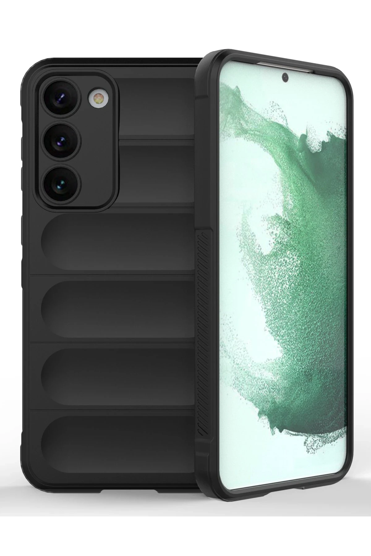 Newface Samsung Galaxy S23 Kılıf Optimum Silikon - Siyah
