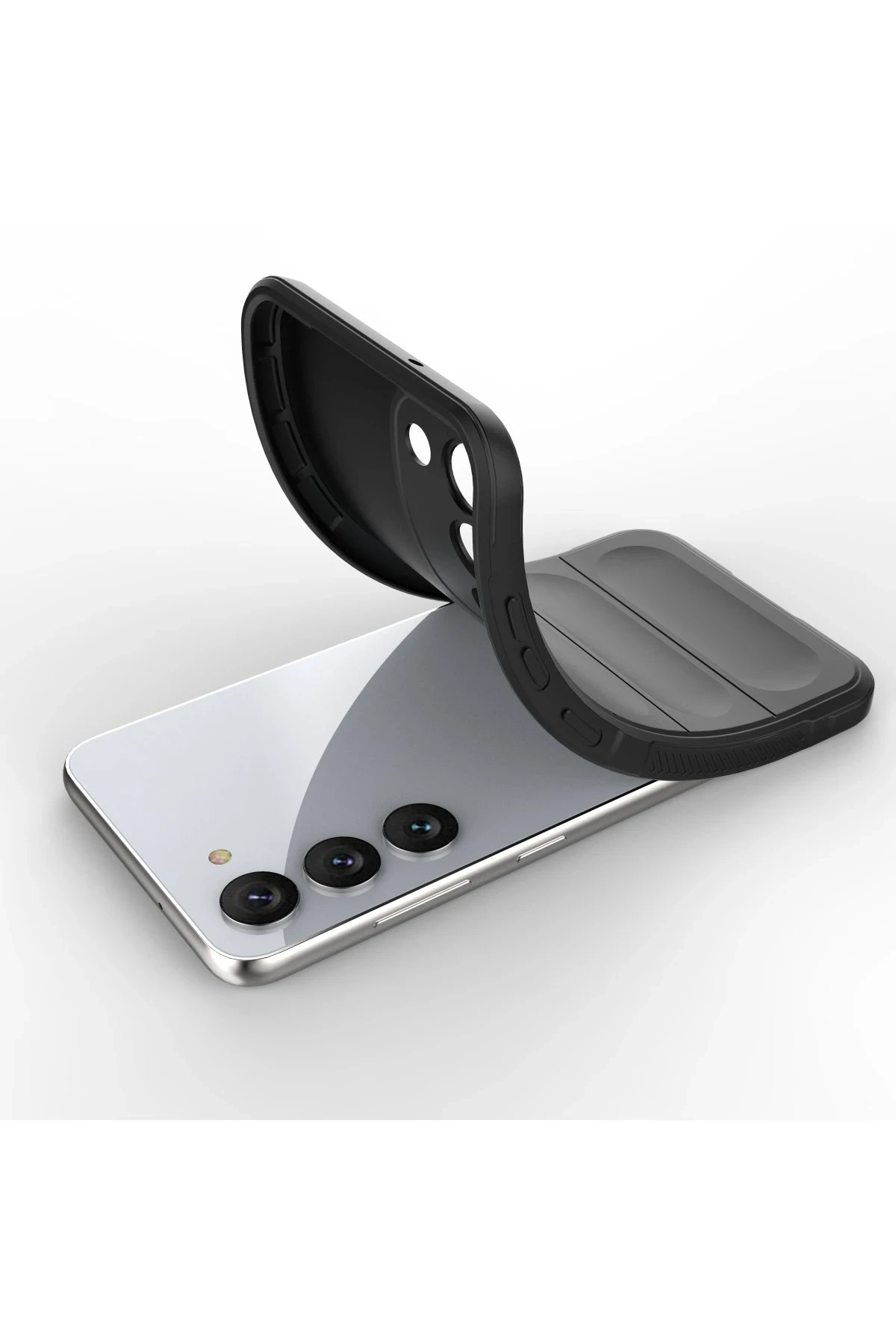 Newface Samsung Galaxy S23 Kılıf Optimum Silikon - Siyah — görsel 4