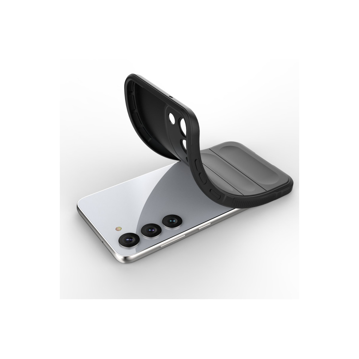 Newface Samsung Galaxy S23 Kılıf Optimum Silikon - Siyah — görsel 12