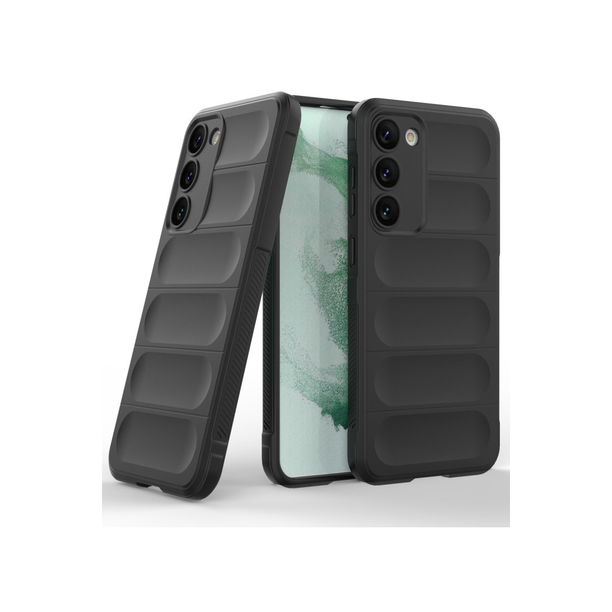 Newface Samsung Galaxy S23 Plus Kılıf Optimum Silikon - Siyah — görsel 10