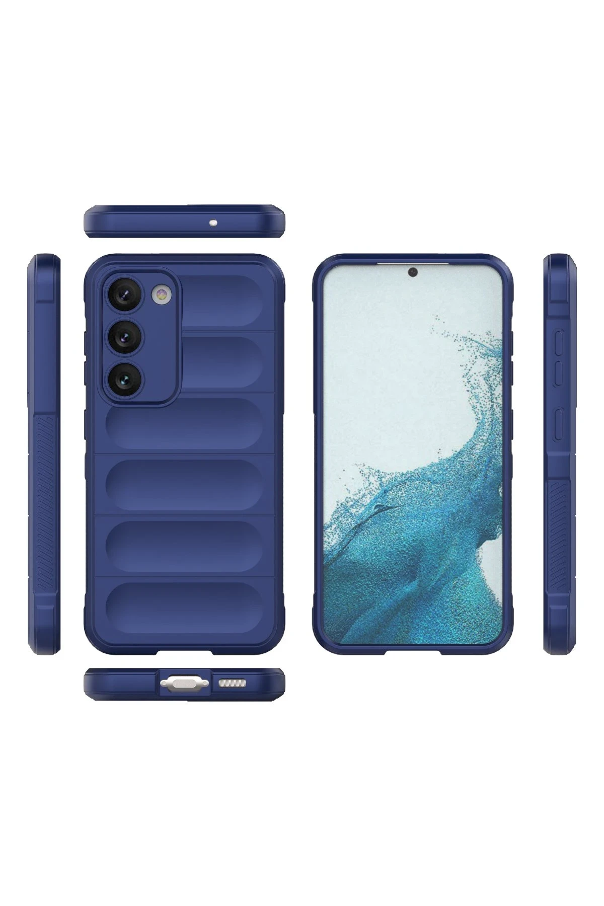 Newface Samsung Galaxy S23 Plus Kılıf Optimum Silikon - Lacivert