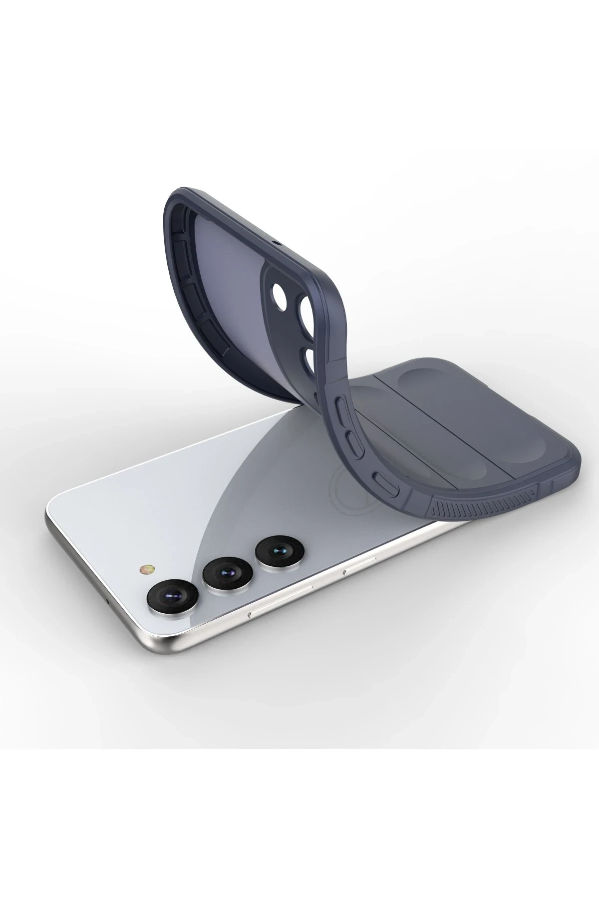 Newface Samsung Galaxy S23 Plus Kılıf Optimum Silikon - Lacivert