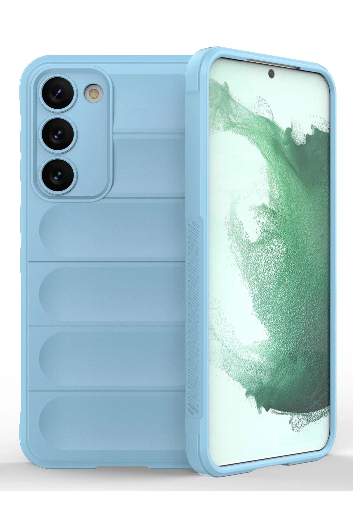 Newface Samsung Galaxy S23 Plus Kılıf Optimum Silikon - Sky Blue