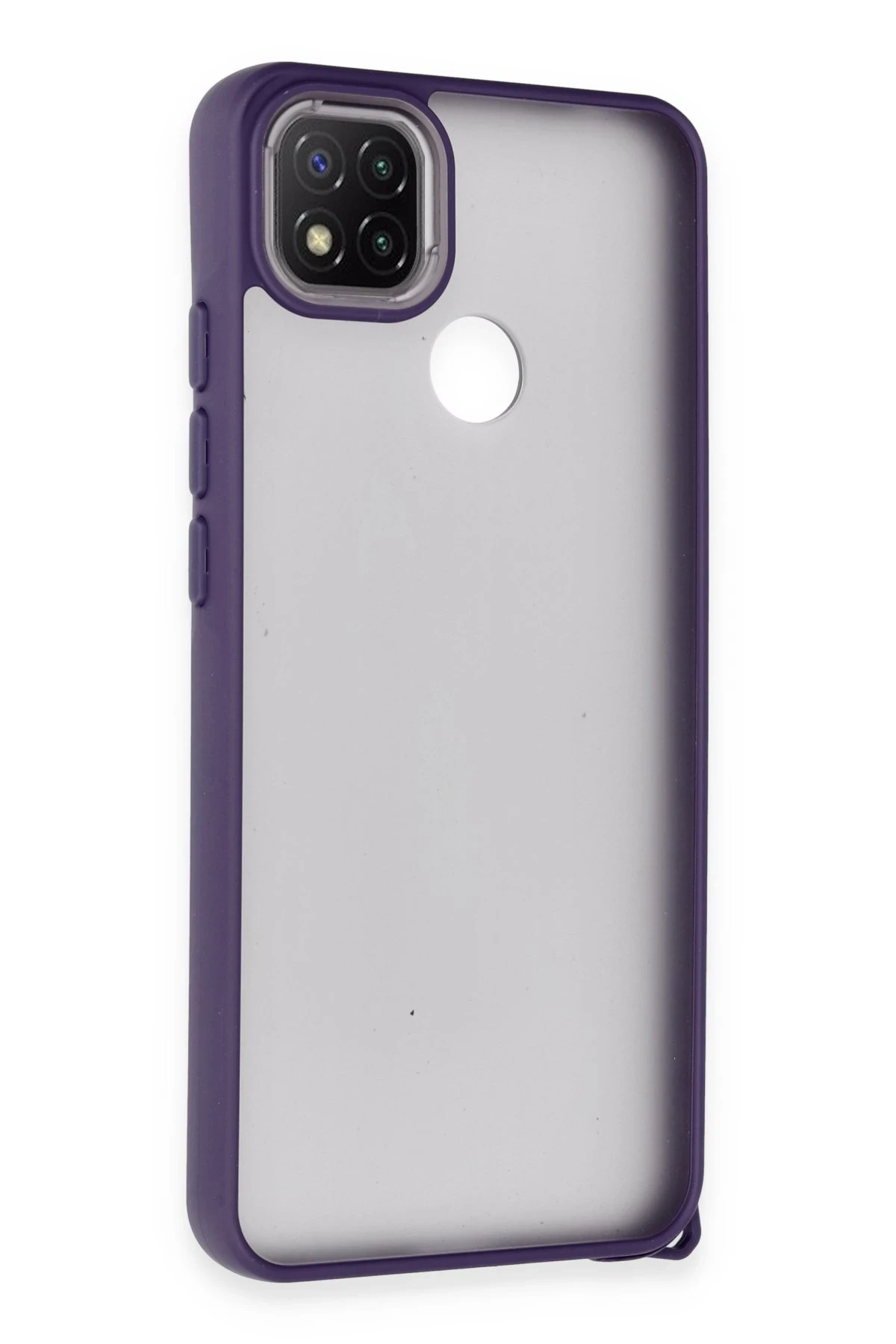 Newface Xiaomi Redmi 9C Kılıf Elegant Kapak - Derin Mor