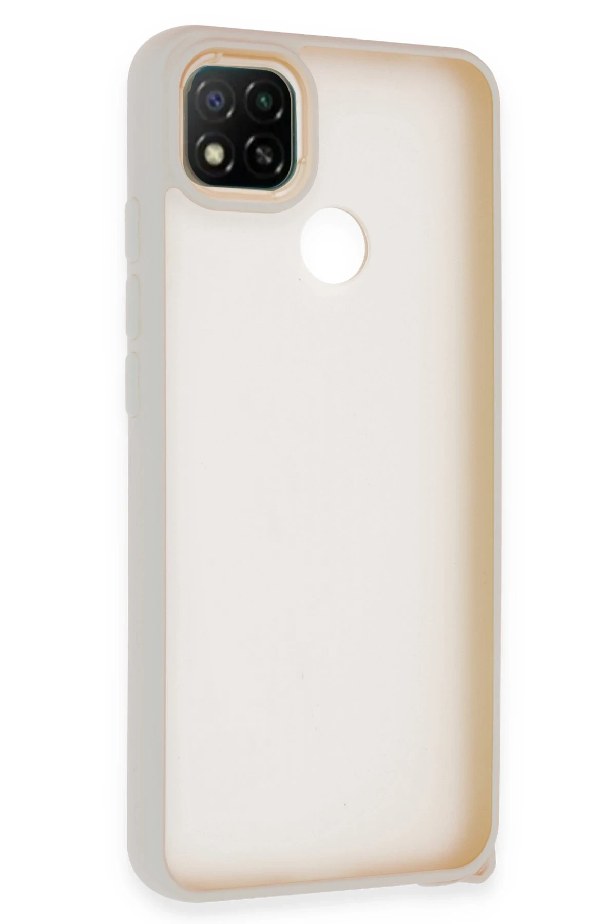 Newface Xiaomi Redmi 9C Kılıf Elegant Kapak - Pudra