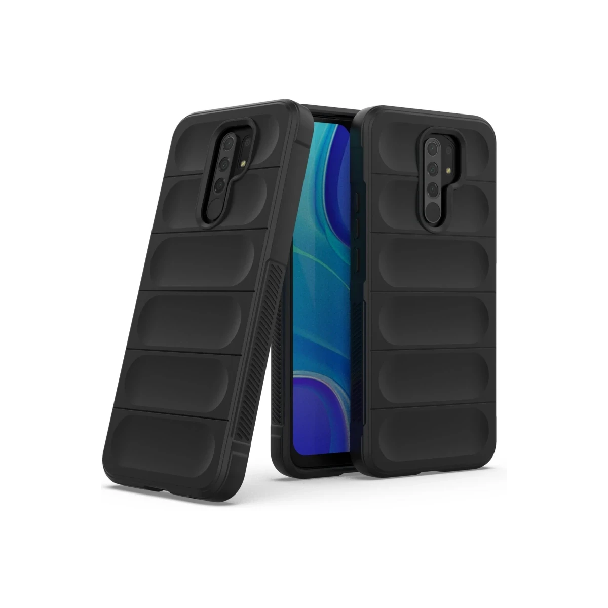 Newface Xiaomi Redmi 9 Kılıf Optimum Silikon - Siyah — görsel 6