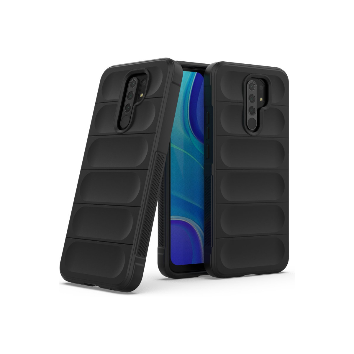 Newface Xiaomi Redmi 9 Kılıf Optimum Silikon - Siyah — görsel 10