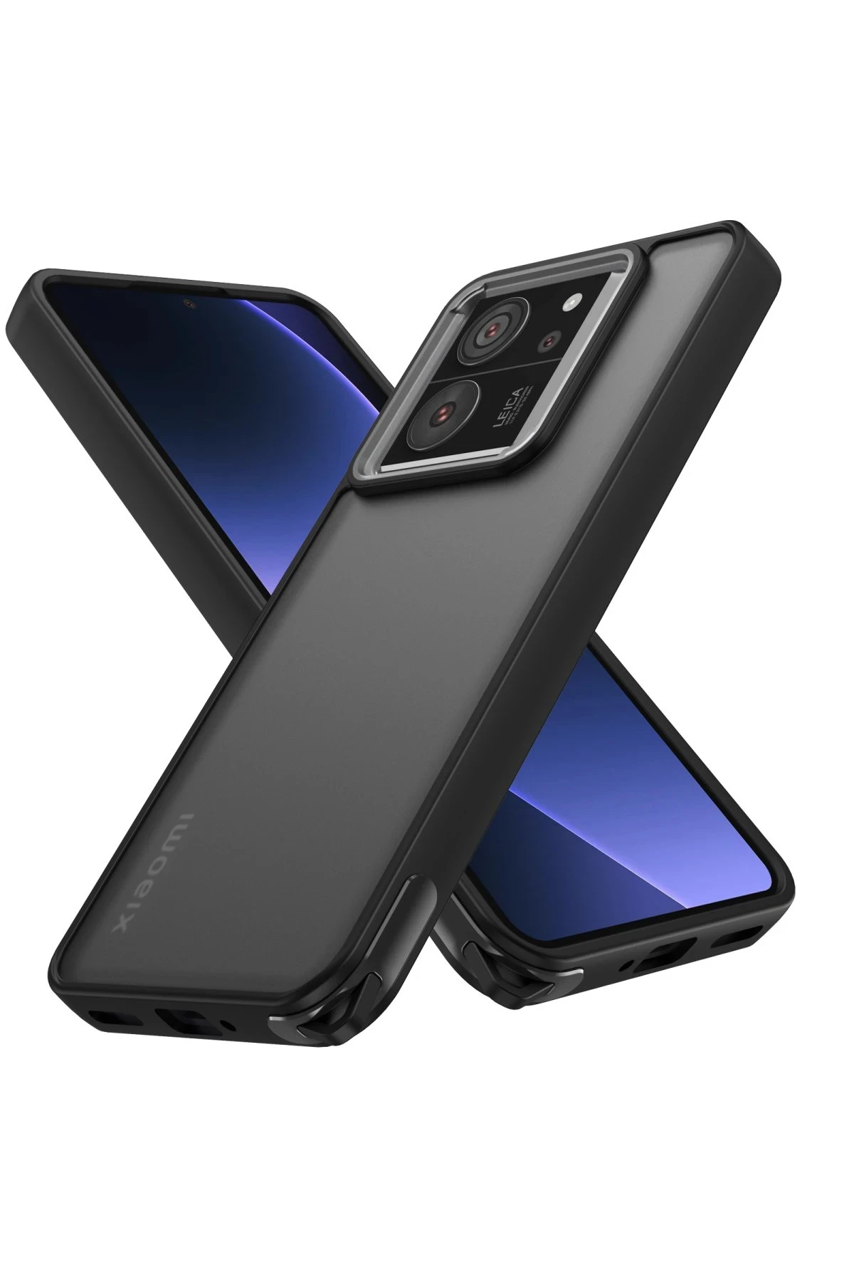Newface Xiaomi Mi 13T Kılıf Elegant Kapak - Siyah