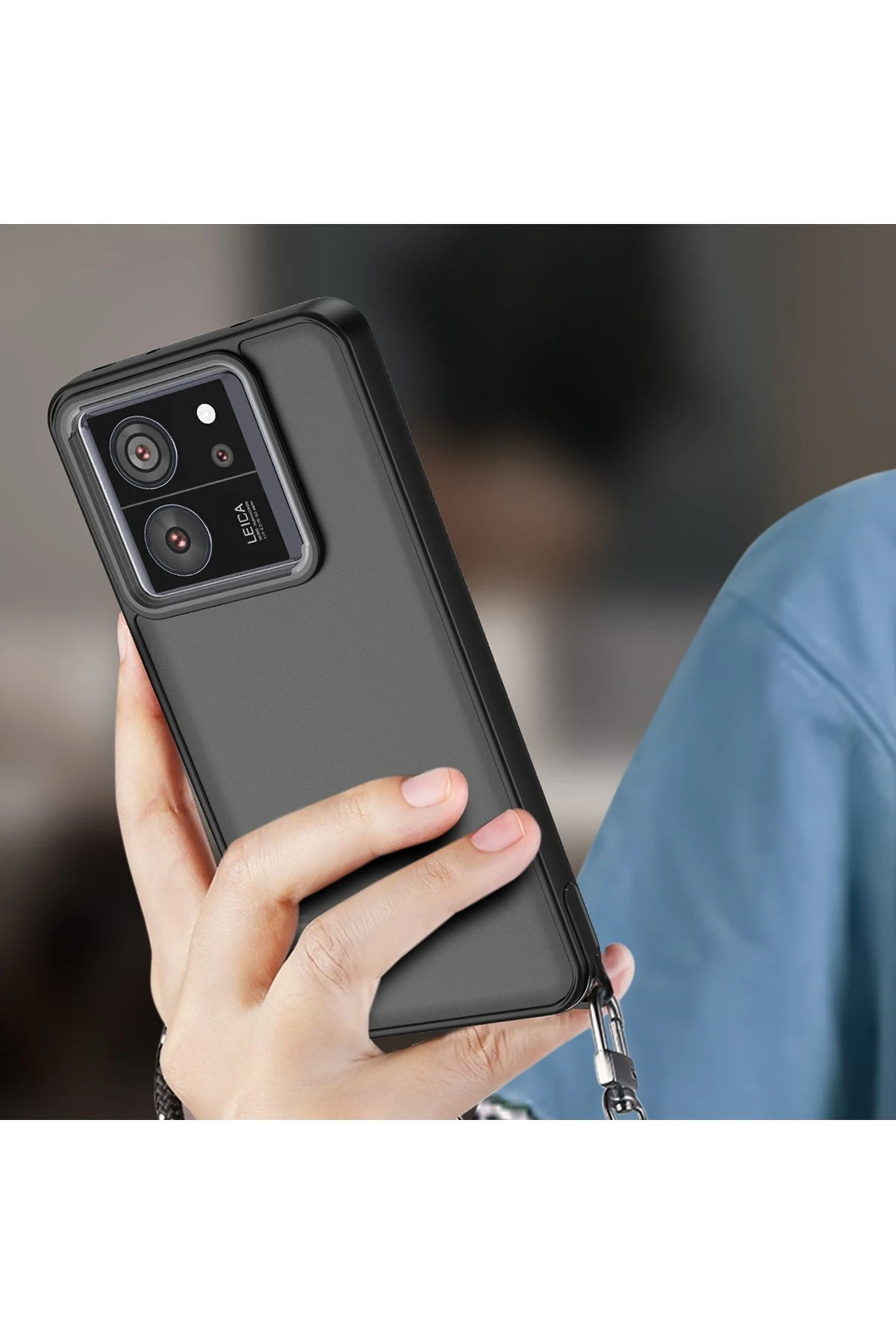 Newface Xiaomi Mi 13T Kılıf Elegant Kapak - Siyah — görsel 2
