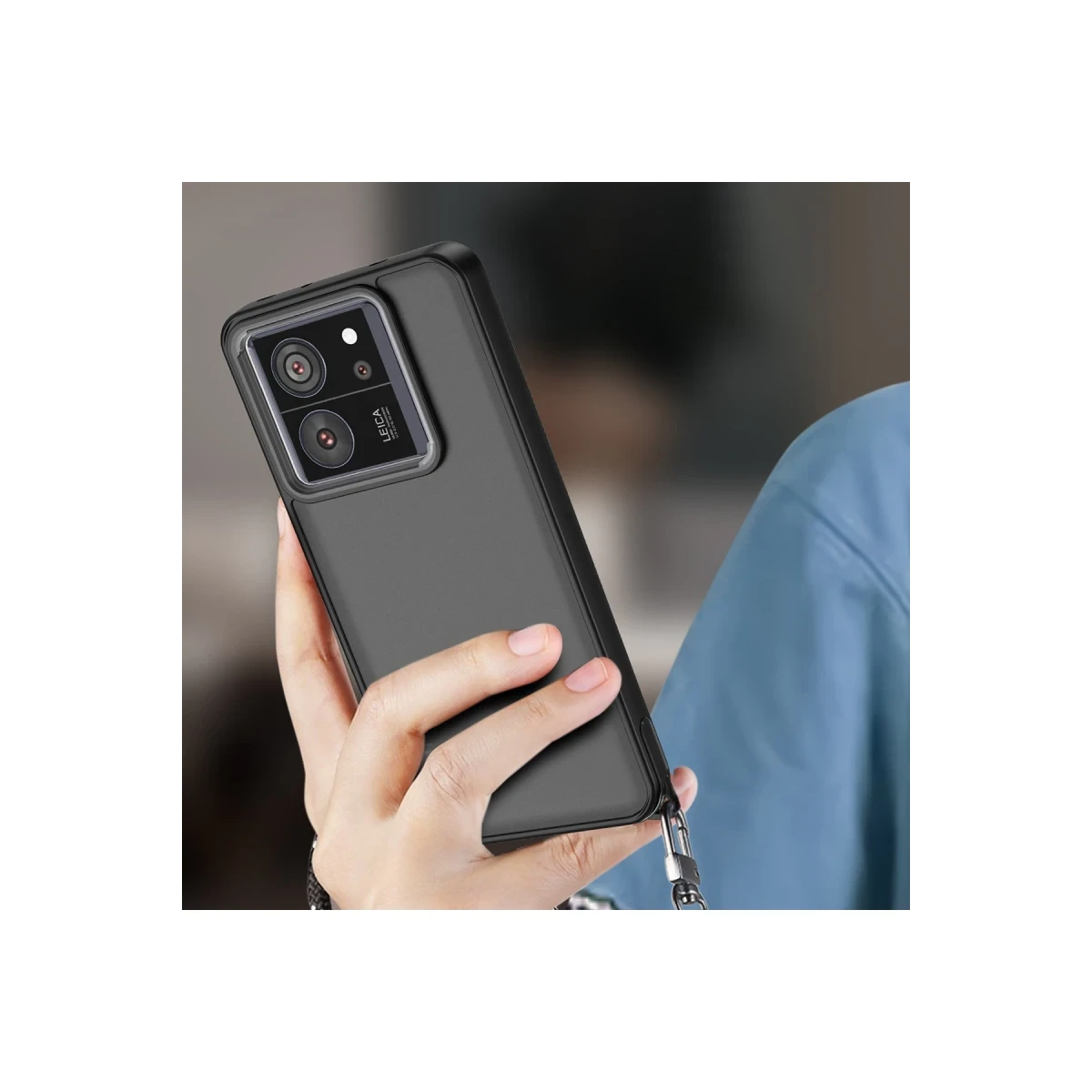 Newface Xiaomi Mi 13T Kılıf Elegant Kapak - Siyah — görsel 6