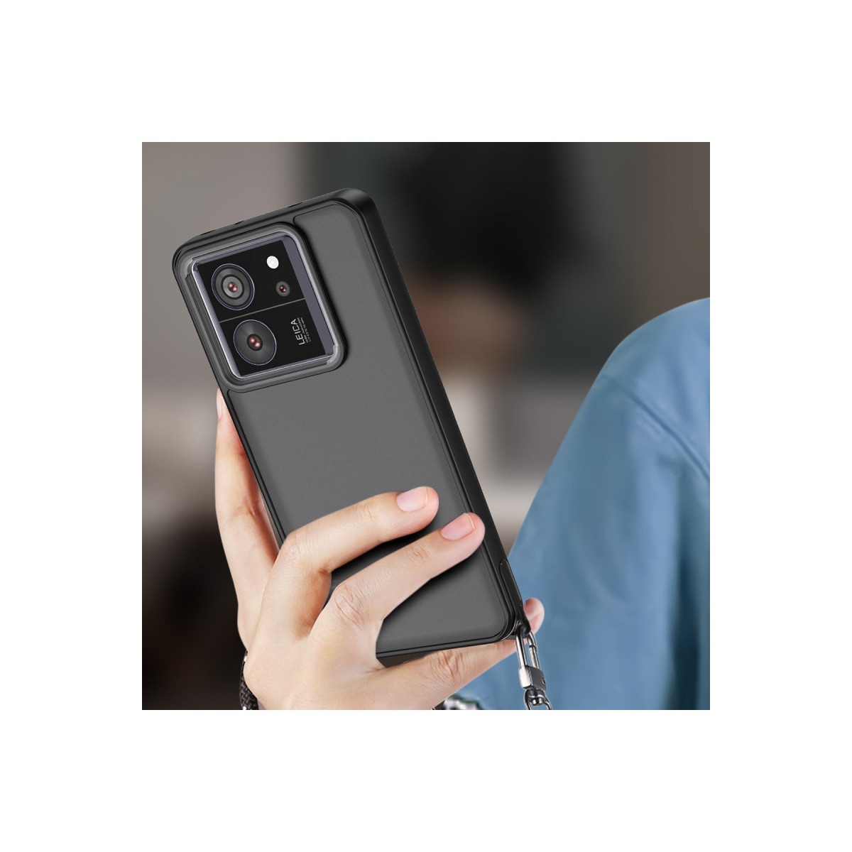 Newface Xiaomi Mi 13T Kılıf Elegant Kapak - Siyah — görsel 10