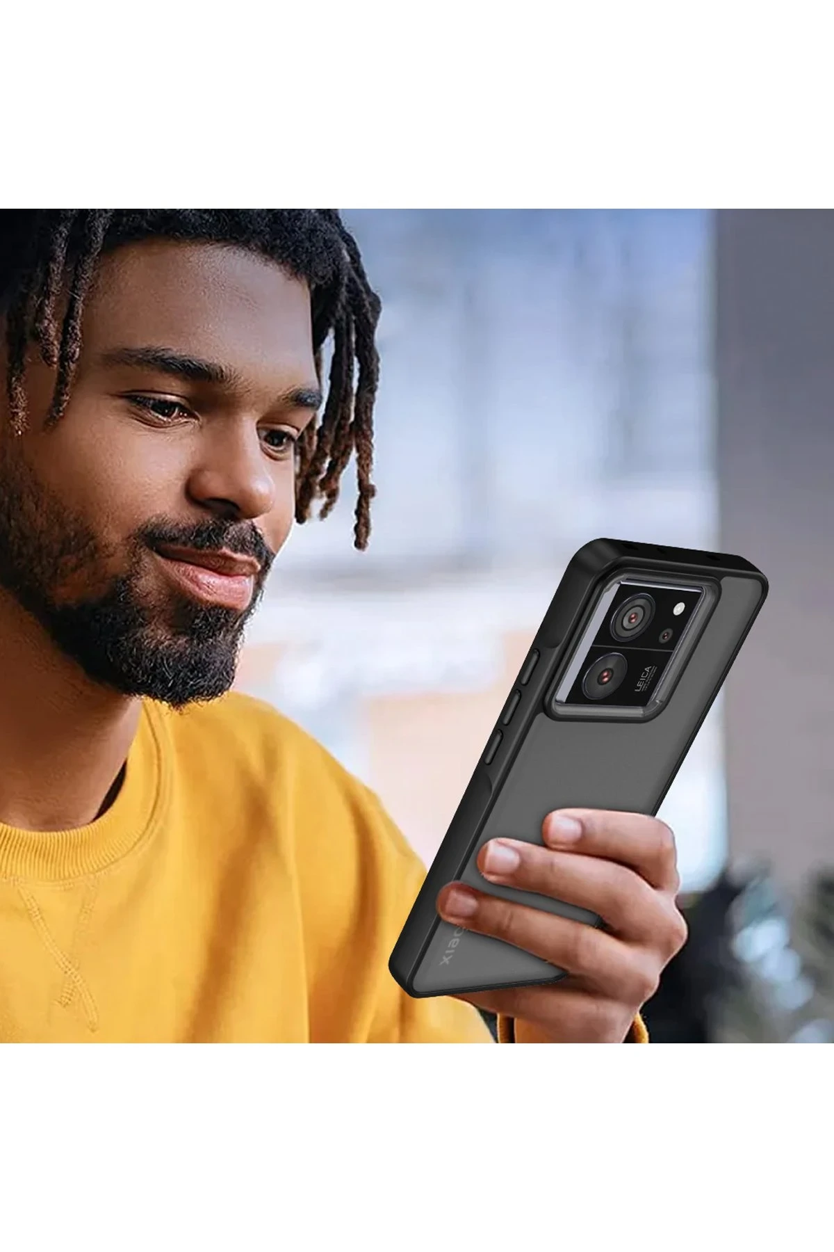 Newface Xiaomi Mi 13T Kılıf Elegant Kapak - Siyah — görsel 3