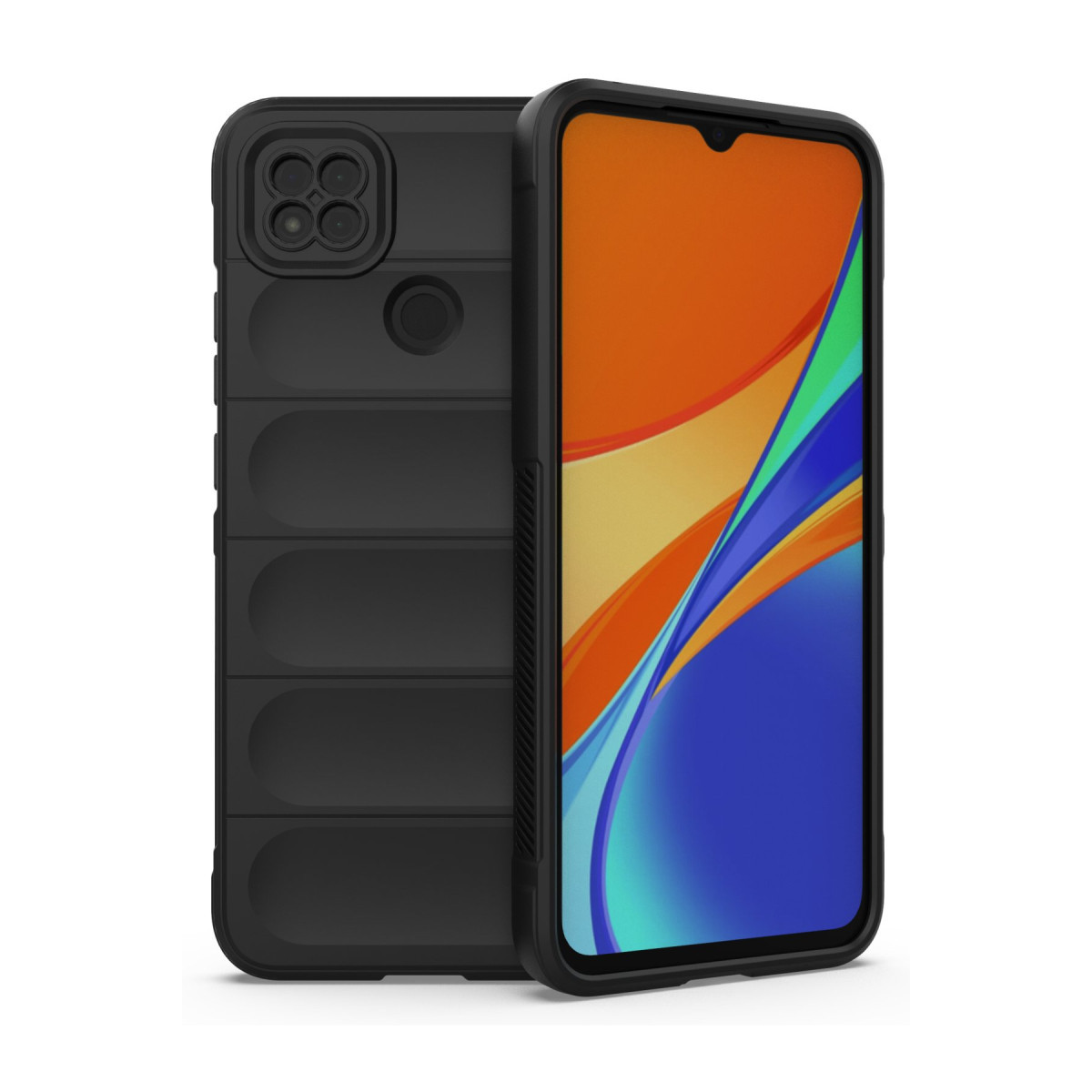 Newface Xiaomi Redmi 9C Kılıf Optimum Silikon - Siyah — görsel 9