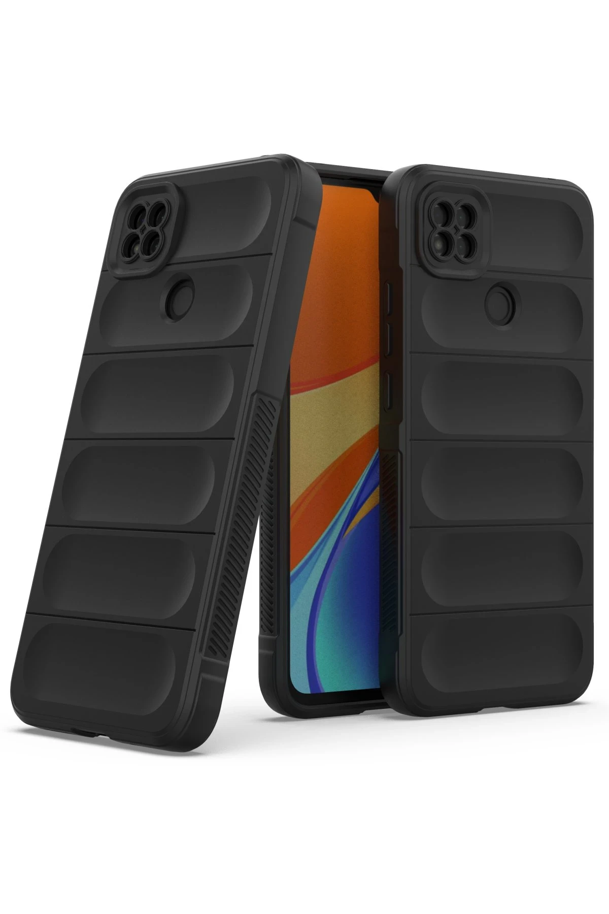 Newface Xiaomi Redmi 9C Kılıf Optimum Silikon - Siyah