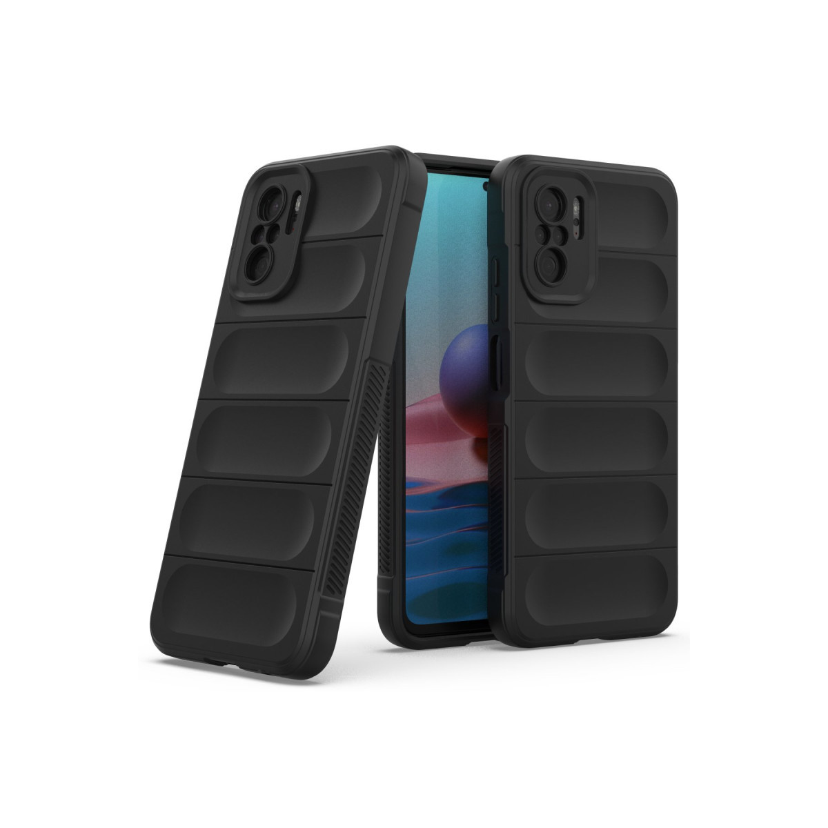 Newface Xiaomi Redmi Note 10 Kılıf Optimum Silikon - Siyah — görsel 10