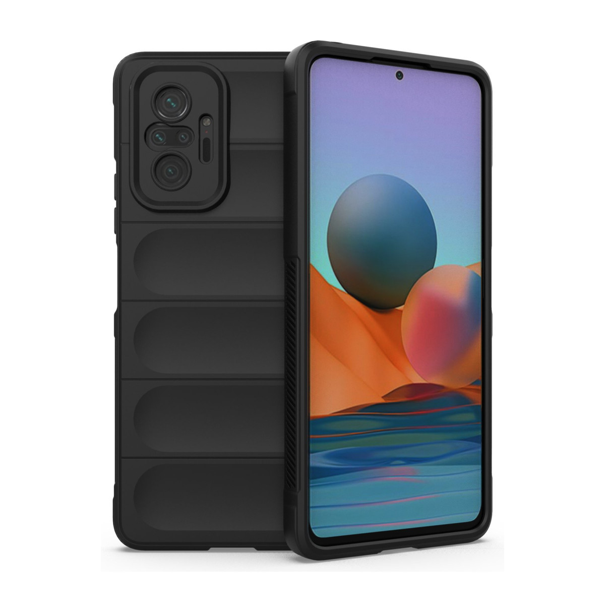 Newface Xiaomi Redmi Note 10 Pro Kılıf Optimum Silikon - Siyah — görsel 9