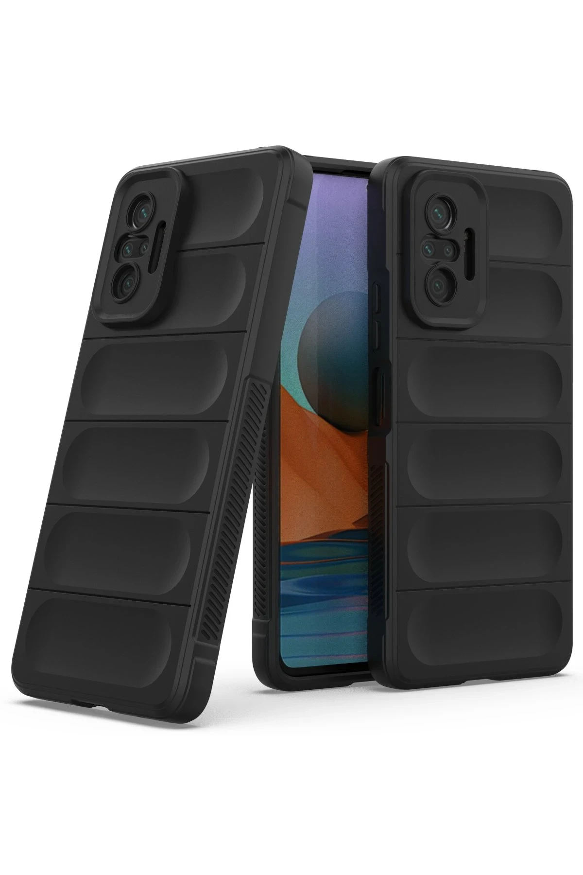 Newface Xiaomi Redmi Note 10 Pro Kılıf Optimum Silikon - Siyah — görsel 2