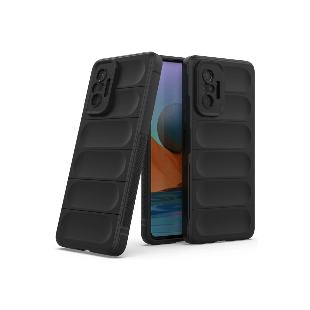 Newface Xiaomi Redmi Note 10 Pro Kılıf Optimum Silikon - Siyah — görsel 6