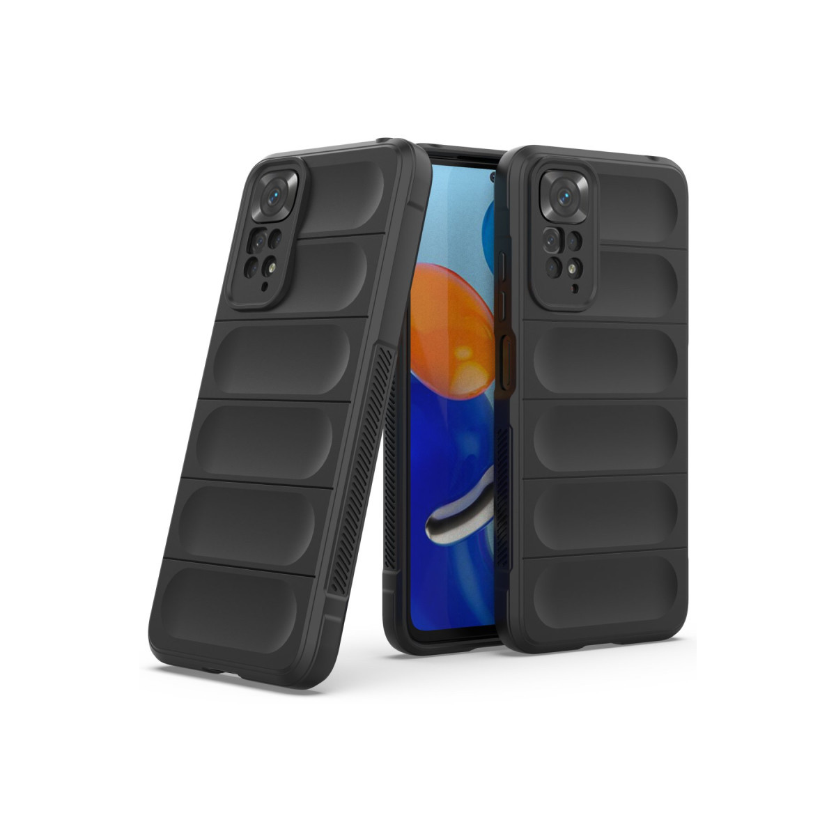 Newface Xiaomi Redmi Note 11 Kılıf Optimum Silikon - Siyah — görsel 10